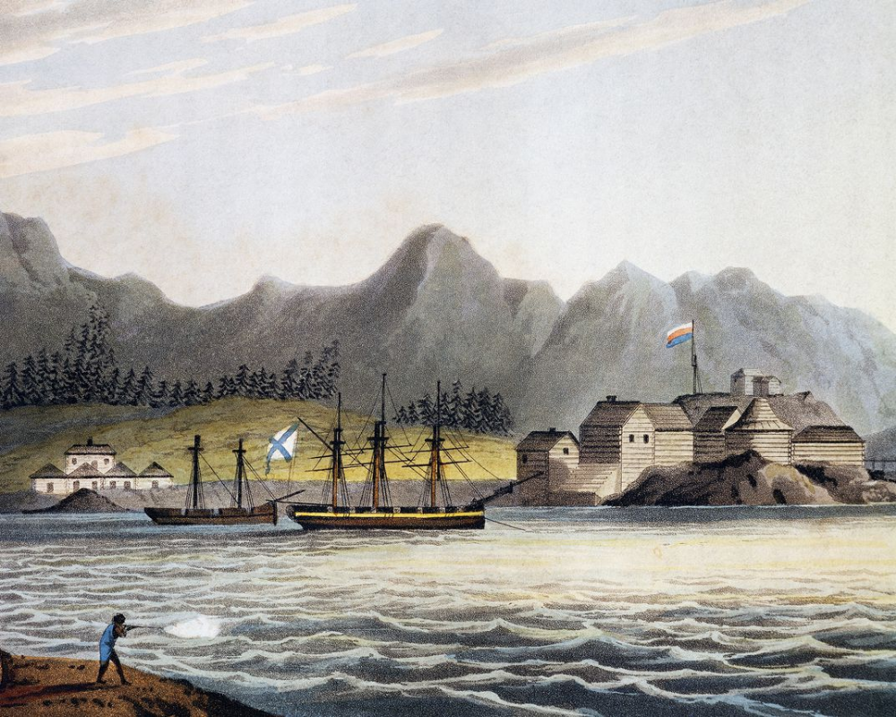 Российско американская история. Новоархангельск Аляска 19 век. Поселение Григория Шелихова на острове Кадьяк. Аляска русская Америка. Остров Ситка крепость Новоархангельск.