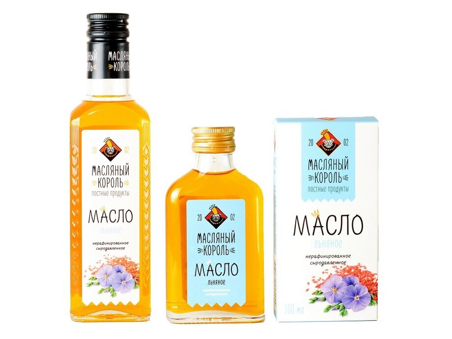 Льняное масло