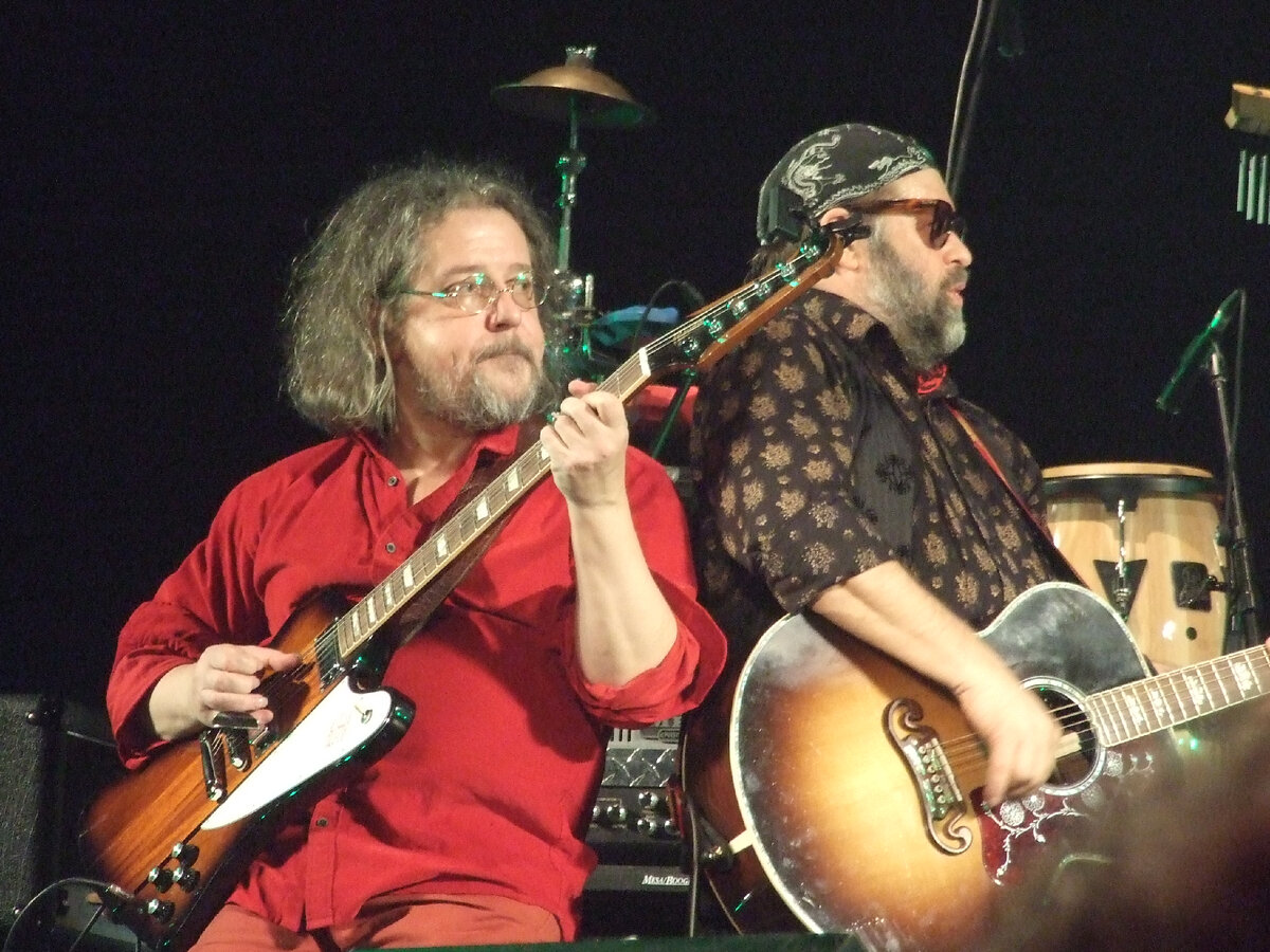 Борис Гребенщиков и Алексей Зубарев (съемка автора блога)