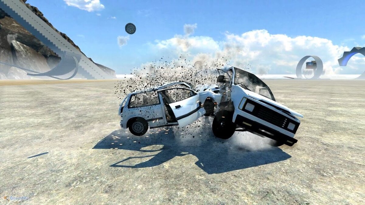 Crash BEAMNG Android Gameplay