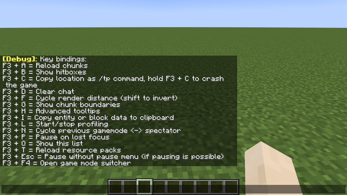 Скрытые возможности F3 в Minecraft | mid. | Дзен