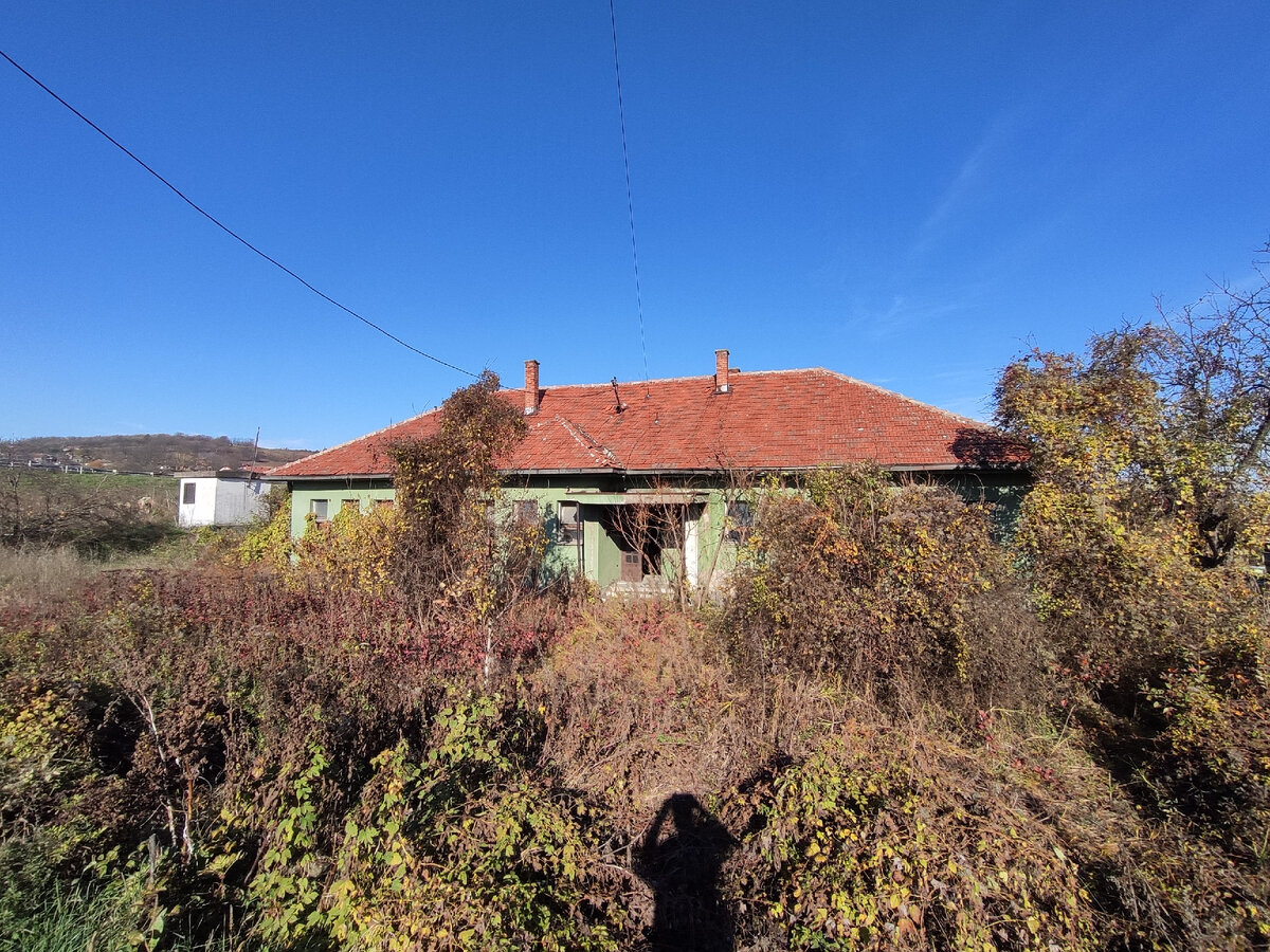 Вид с обочины.