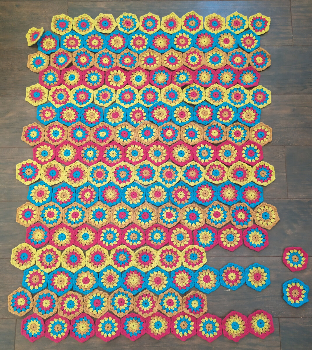 Промежуточная выкладка и подсчет мотивов