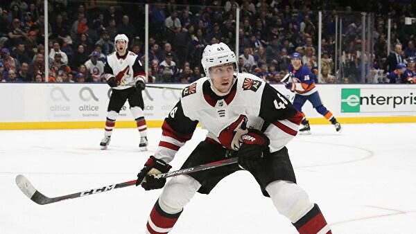    Хоккеист "Аризоны Койотис" Илья Любушкин© Twitter