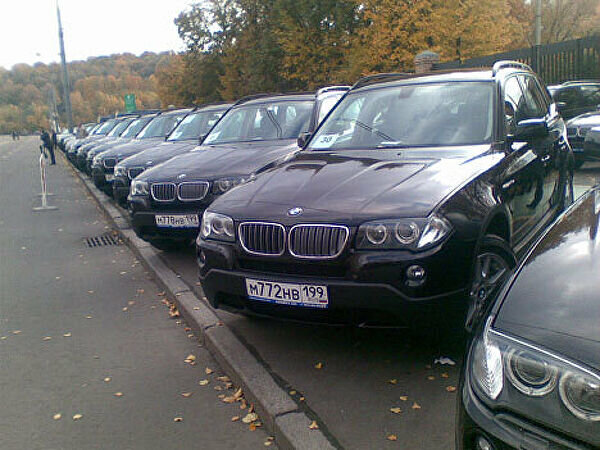 Вручение BMW x3 олимпийцам