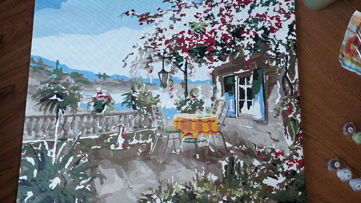 Раскрашиваю.