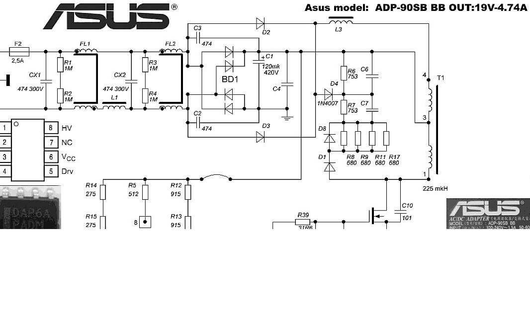 схема есть целиком в интернете но будем соблюдать  неписаные правила.  