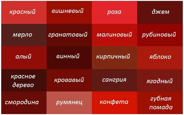 стиль цвета Овна
