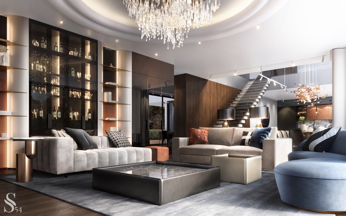 Гостиная проекта