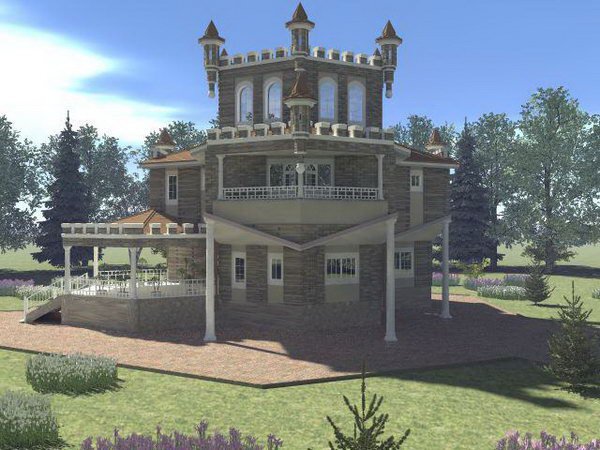 Моносота Владимира Шумовского. "Средневековый замок".