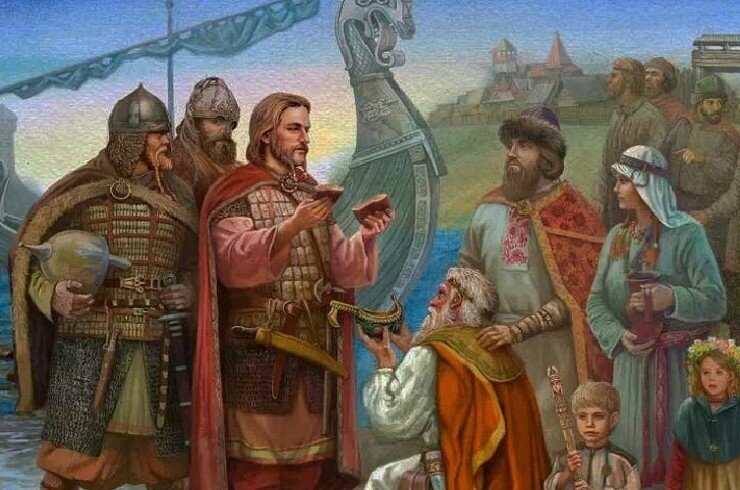 Рюрик с братьями и дружиной прибыл на Русь