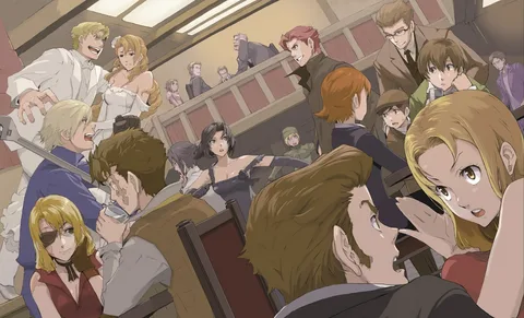 Очень кровавой истории, все части которой связывают между собой похождения добродушной парочки воров — Айзека и Мирии.