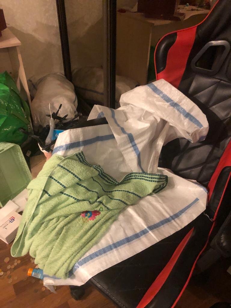 Квартиру будто перевернули вверх дном