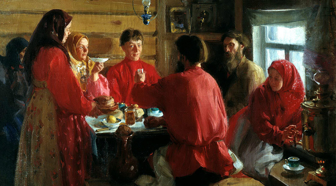 И. Куликов «В крестьянской избе», Общественное достояние