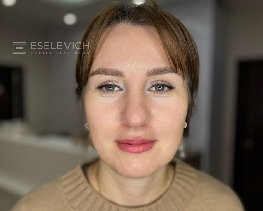 Татуаж бровей через 2 года