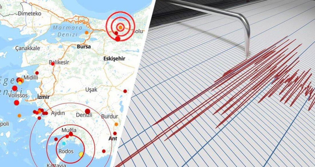 Карта турции землетрясение сегодня