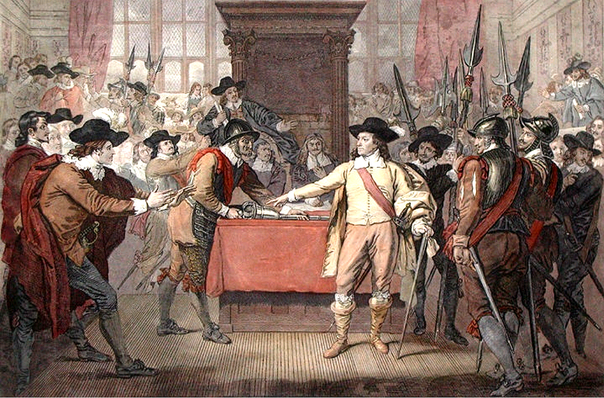 Политическая революция в англии. Парламент Англии 1640 Кромвель. Оливер Кромвель в парламенте. Буржуазная революция в Англии 17 век. Революция в Англии Кромвель.