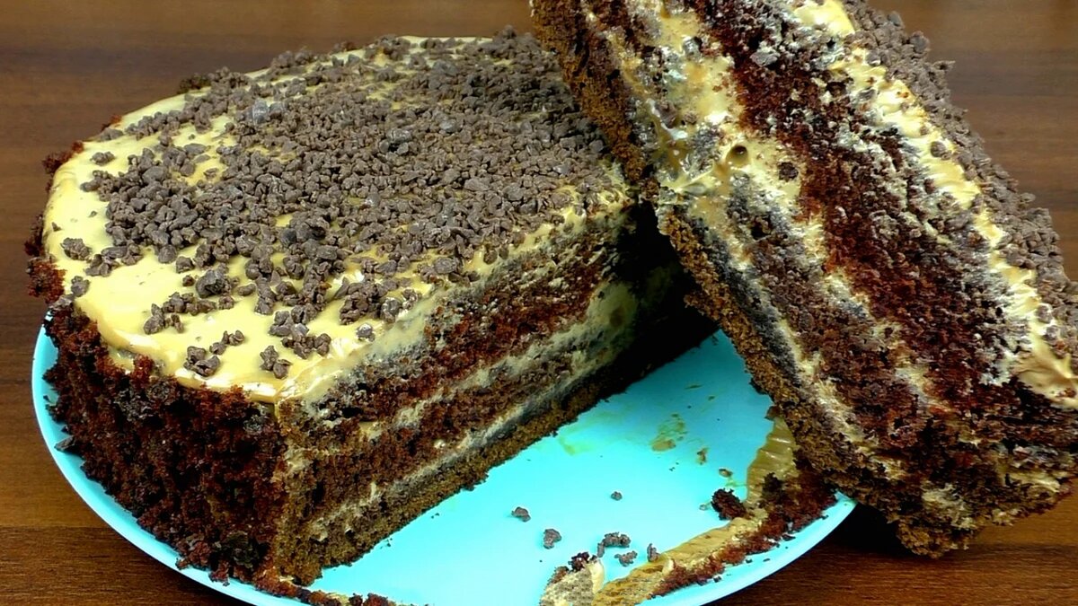 Торт «Шоколад на кипятке» — рецепт с фото пошагово + отзывы