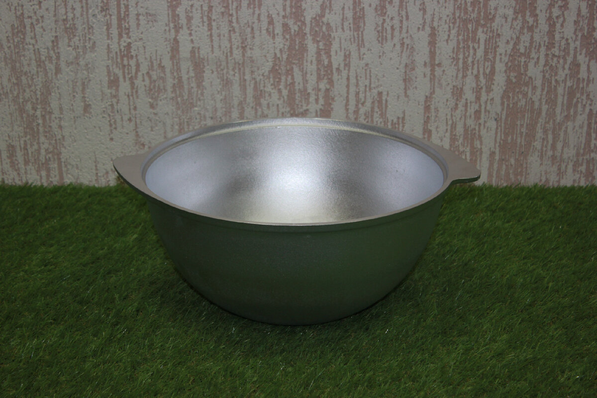 Как правильно подготовить чугунный казан перед первым использованием ...