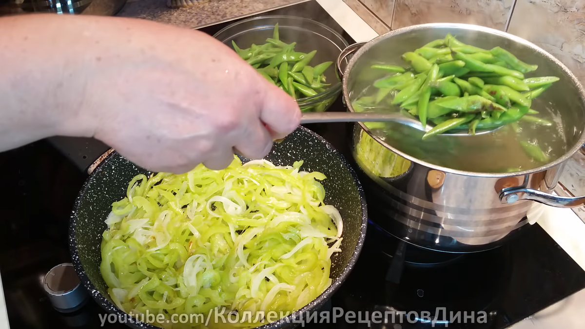 Лобио - зеленая стручковая фасоль с грецкими орехами по-грузински, рецепт  вкусной закуски! | Дина, Коллекция Рецептов | Дзен