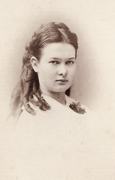 Мария Мекленбург-Шверинская. 1871 год