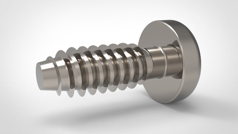 Шуруп Screw for plastic для соединения пластикового корпуса