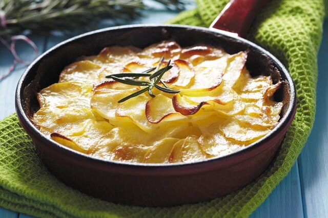 Результат гратинирования