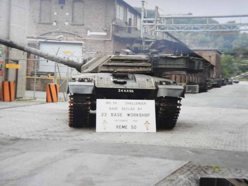 Танк Challenger 1 без пакетов бронирования Chobham
