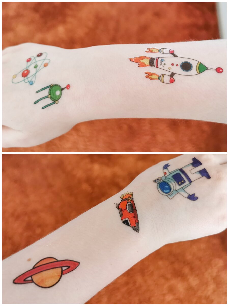 Временные татуировки 