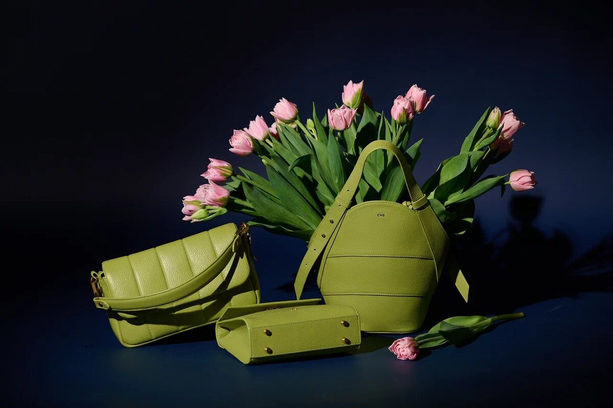 Модели DeLorean mini, SHARON и ALPHA micro в оттенке mojito