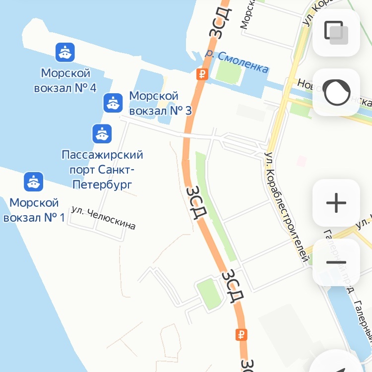 Те самые морские вокзалы в количестве нескольких штук.