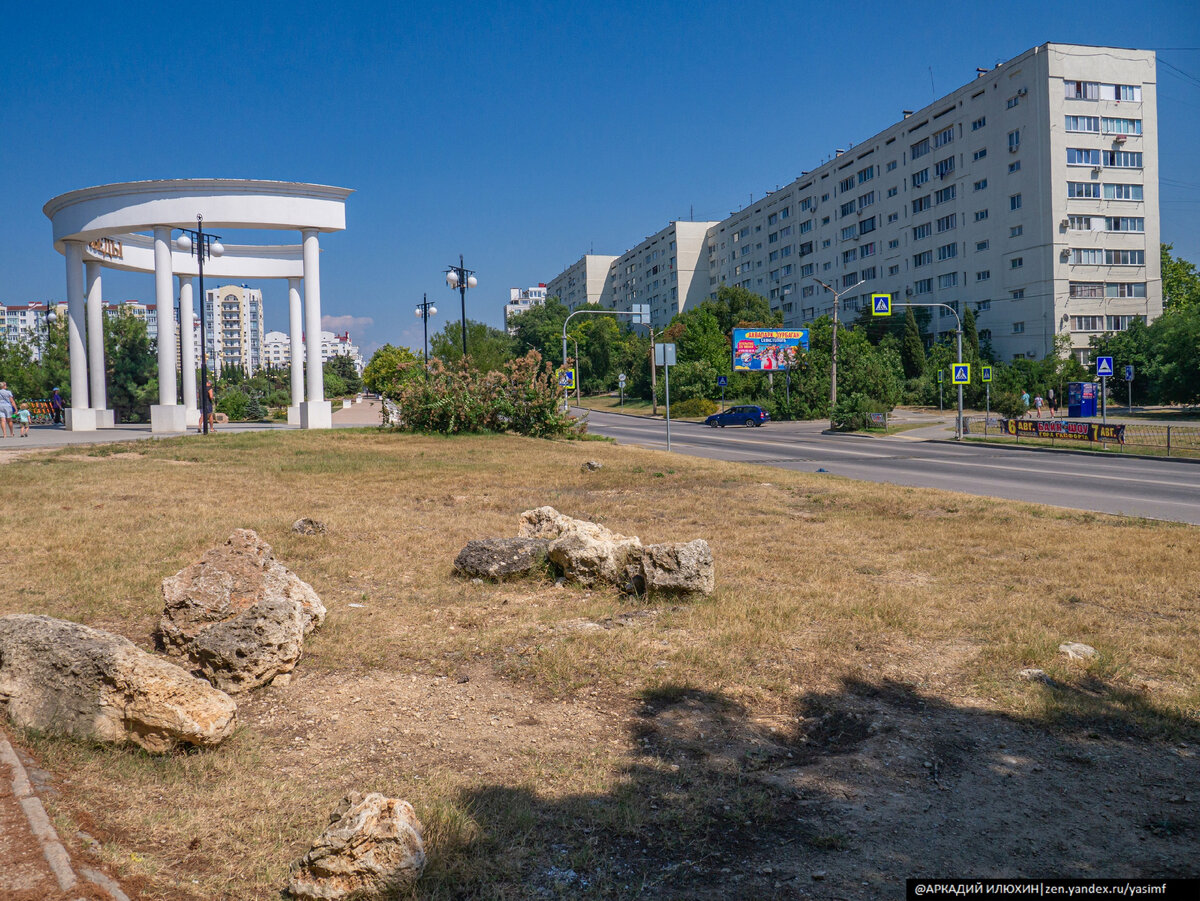 Парк победы севастополь фото сверху