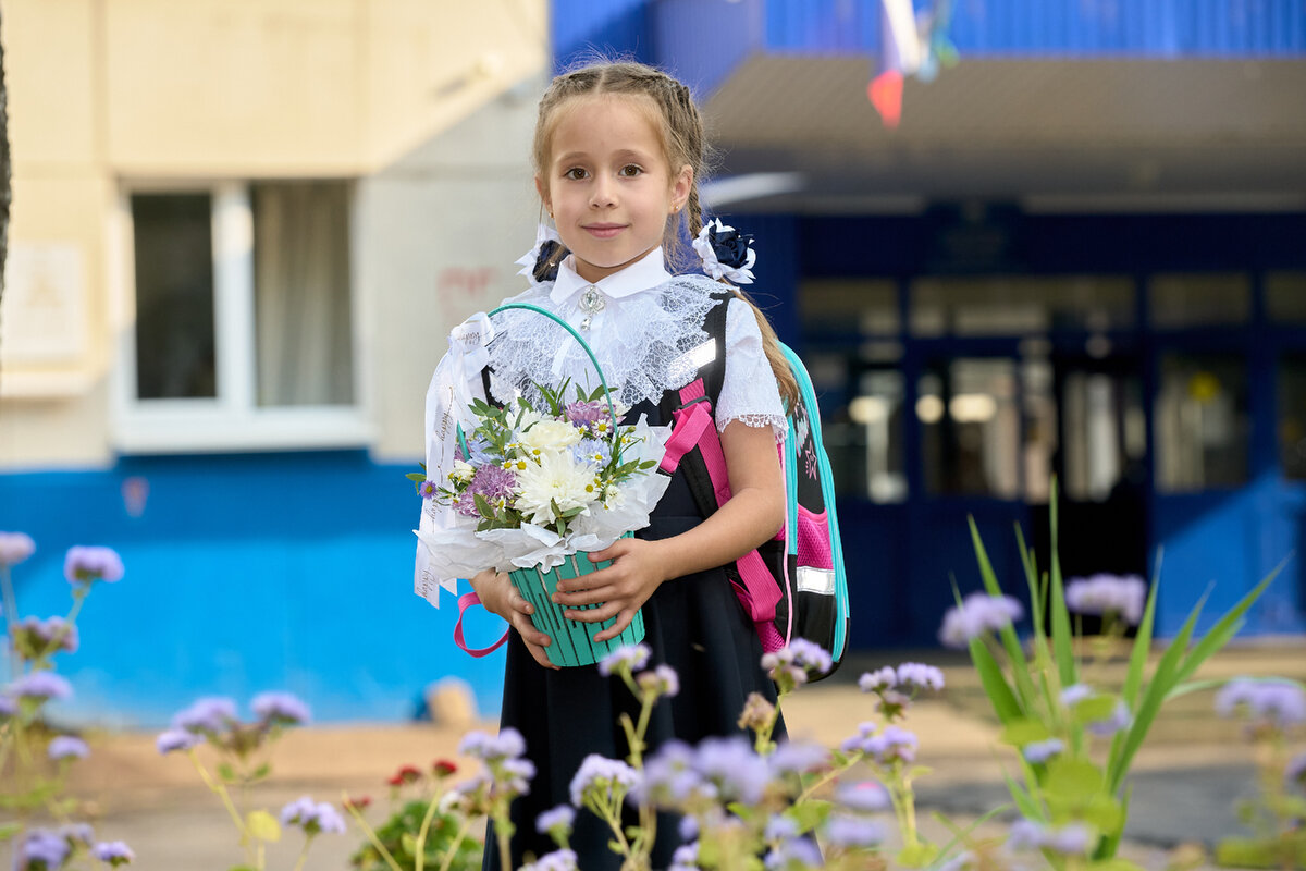 Первоклассница Арина Фаткуллина, лицей №6, г.Уфа.