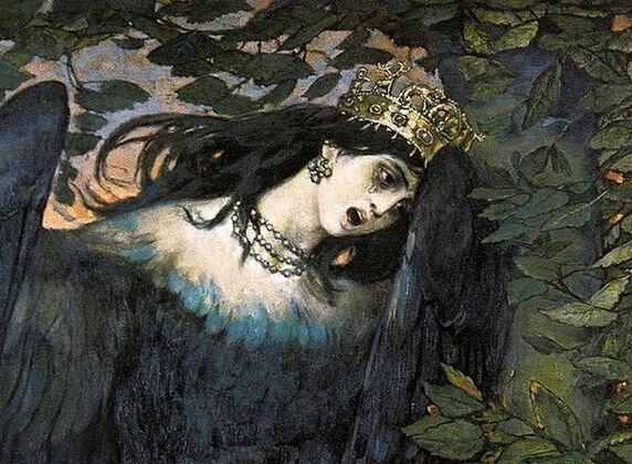    Виктор Михайлович Васнецов. Сирин. 1896 (фрагмент)