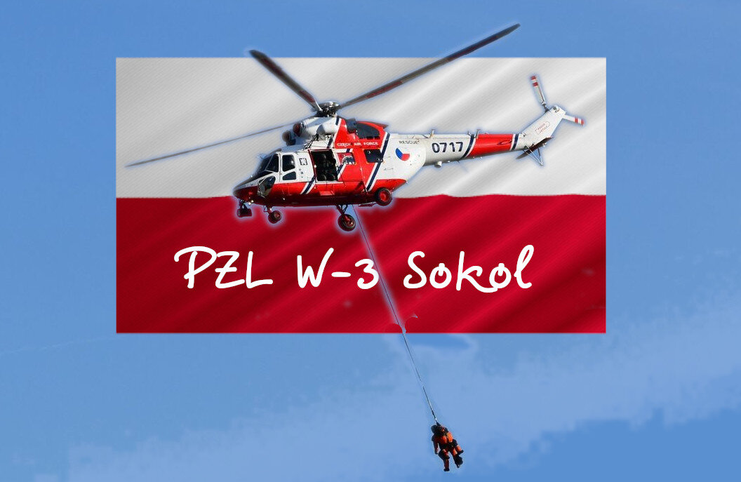 А поляки делали хорошие вертолёты, но не без помощи СССР. PZL W-3 Sokol