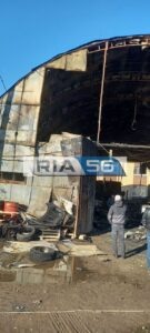  📷    В Оренбурге на площади 1 Мая сгорел автосервис, в том числе несколько иномарок Белов Михаил Александрович