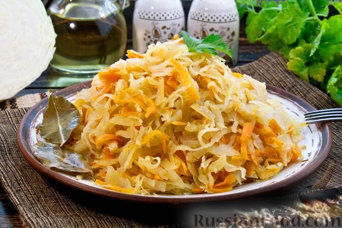 Тушеная картошка с капустой и мясом – пошаговый рецепт приготовления с фото