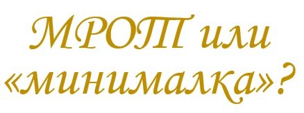 МРОТ устанавливается на федеральном уровне