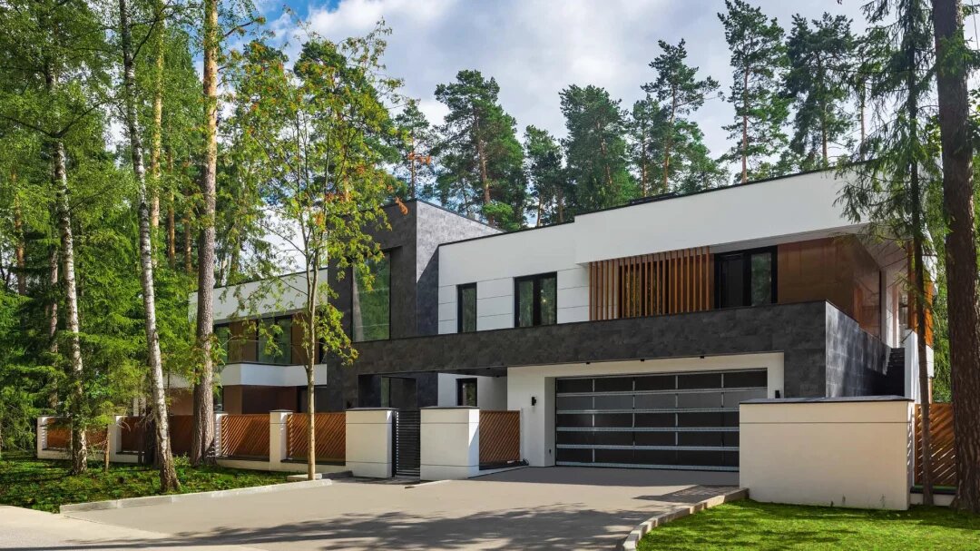 Резиденция в стиле минимализм 