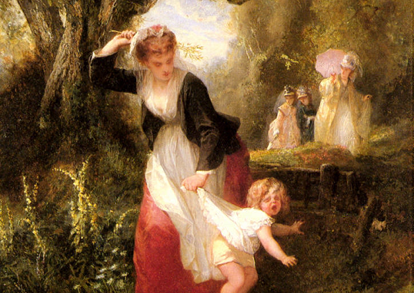 Франсуа-Клавдий Компт-Каликс. Порка. Источник: gallerix.ru