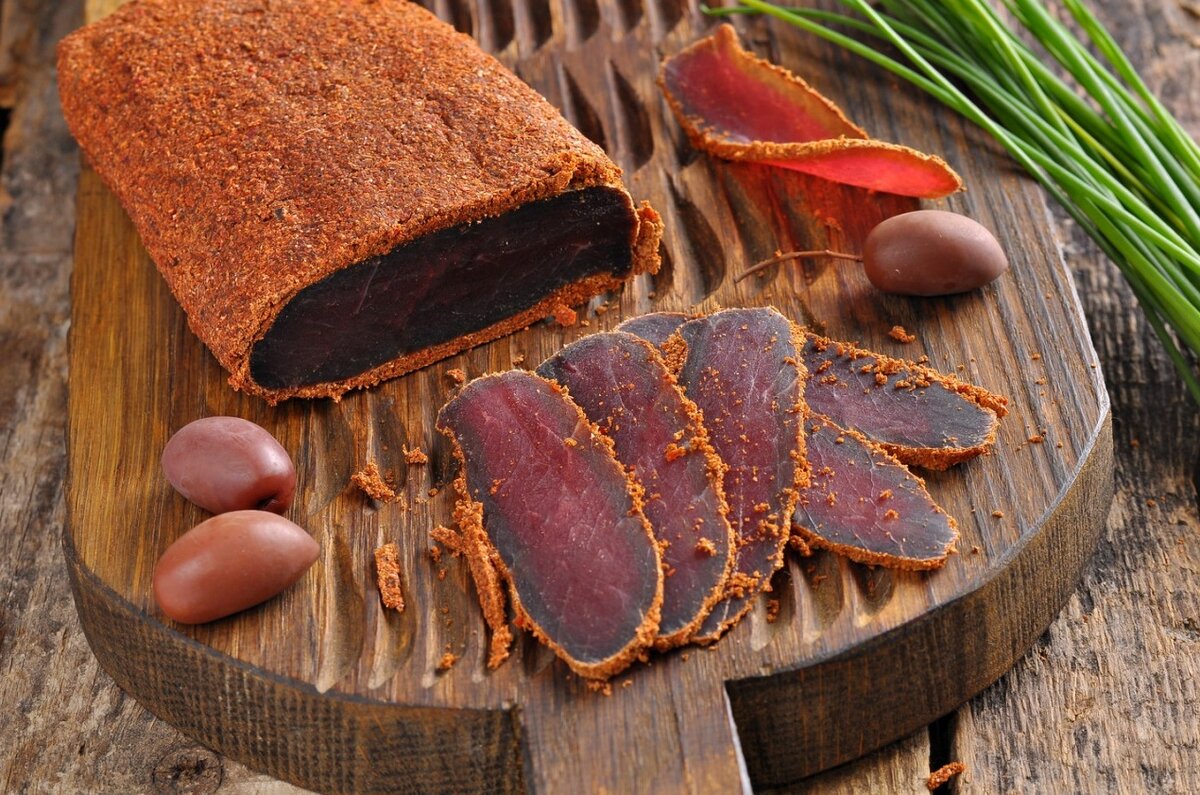 Бастурма к пиву из говядины