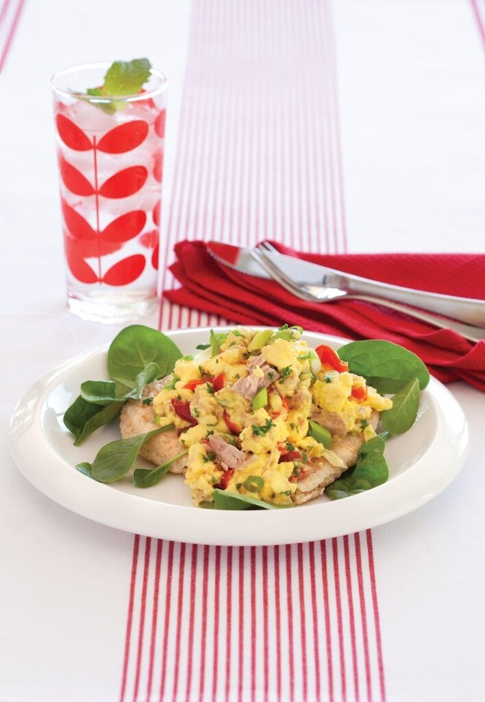 Рецепт омлета с тунцом