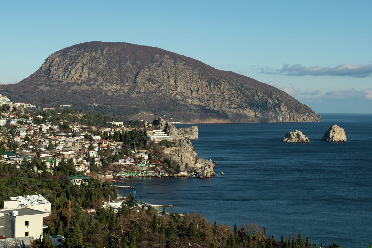 Гора медведь в Крыму