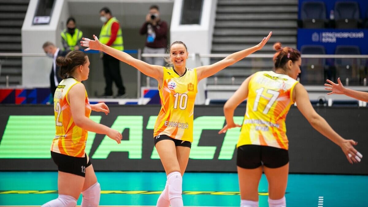    Волейболистки "Енисея"© официальная страница ЖВК "Енисей"