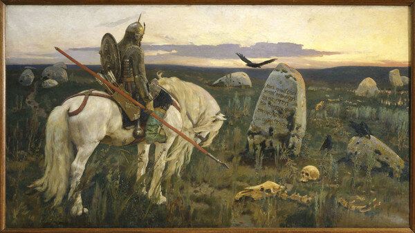 Виктор Васнецов "Витязь на распутье".