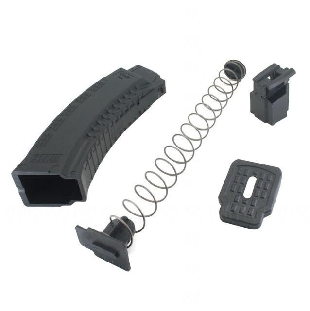 Четырехрядник от Пафган. При сравнении со схемами ниже виден некий примитивизм устройства самого подавателя магазина этого типа. Фото: https://www.pro-shooter.ru/