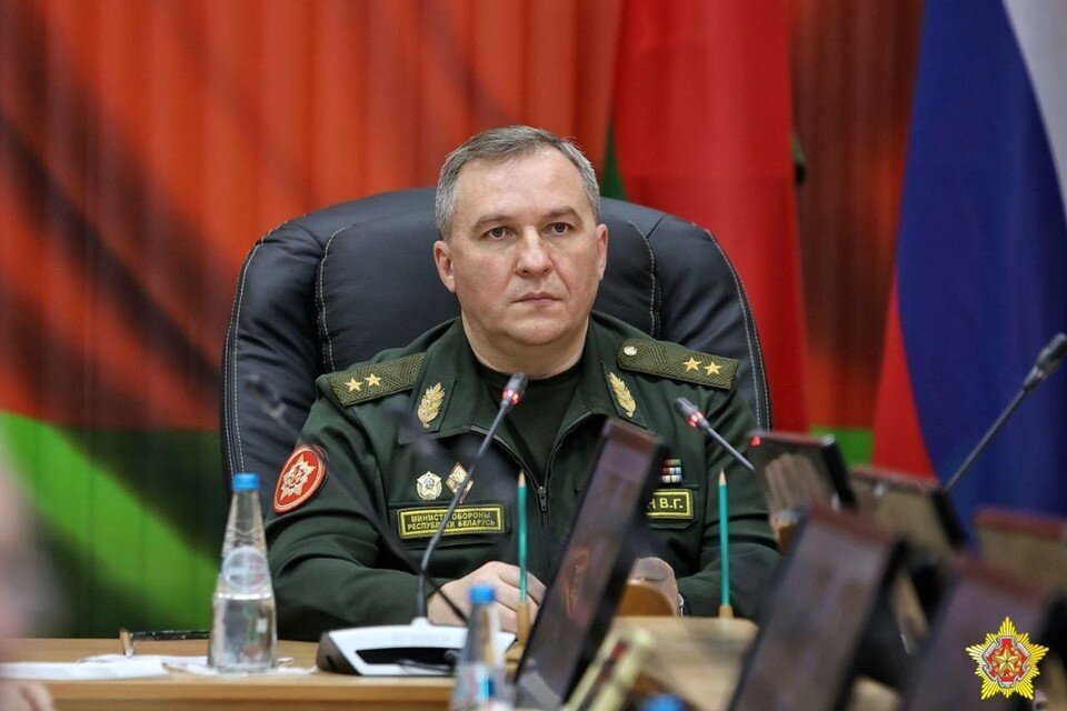     Глава Минобороны Хренин сказал, что Беларусь и Россия начала подготовку к проведению совместного учения «Щит Союза – 2023». Фото: телеграм-канал Министерства обороны Беларуси