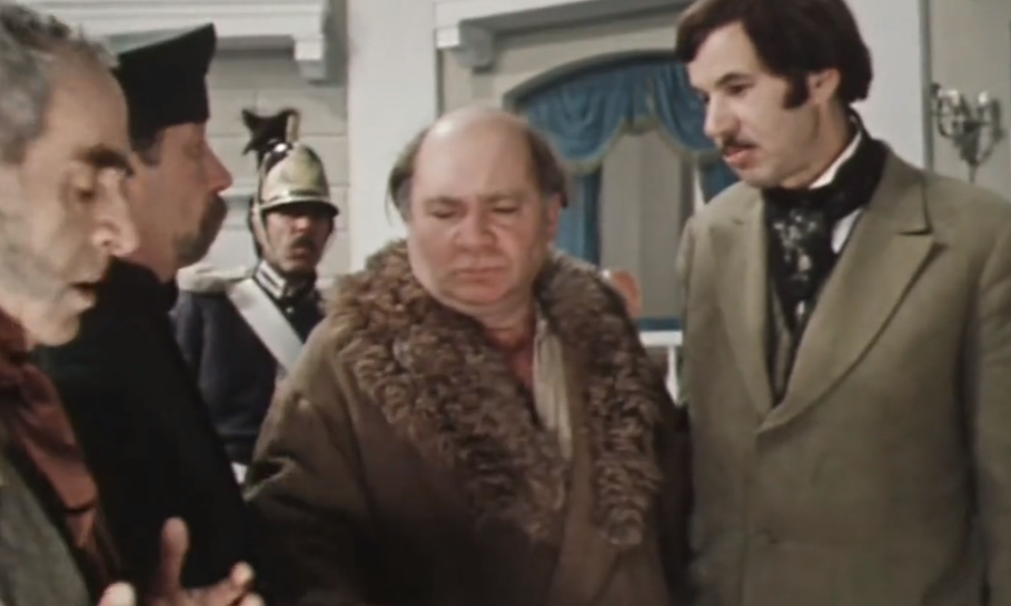 Сцена из фильма "О бедном гусаре замолвите слово". Скриншот