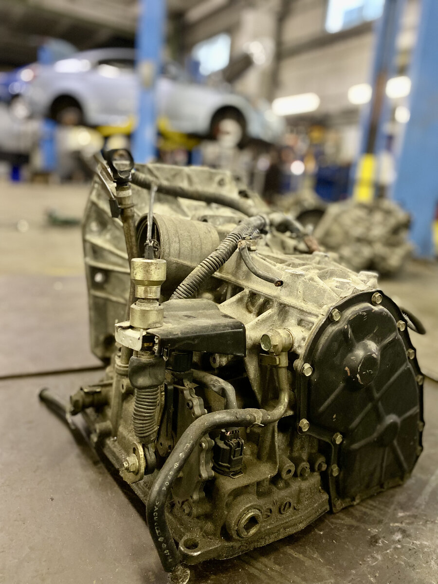 Коробка Ниссан, фото из личного архива