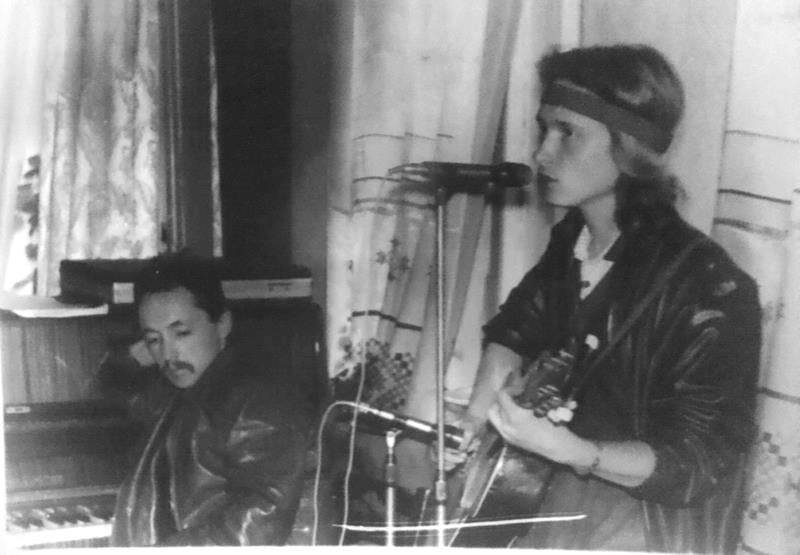 Александр Цыганок и Вячеслав Климович (1989 г)